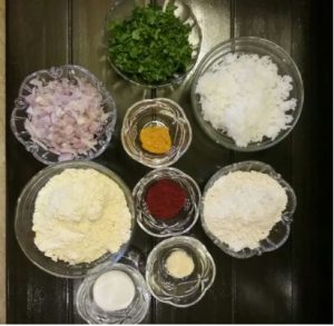 ingredients for bhajiya